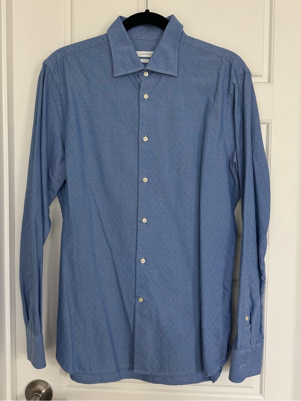 J.Lindeberg Light Blue Men’s Dress Shirt -